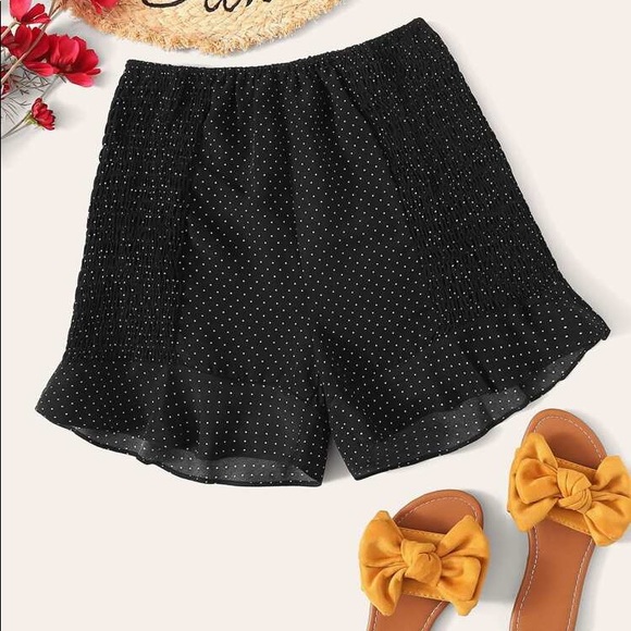 Lavah Style Boutique Pants - Polkadot beach shorts